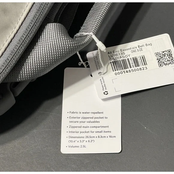 NWT Lululemon All Day Essentials Belt Bag 2.5L (#b2) bin+ - Picture 12 of 12